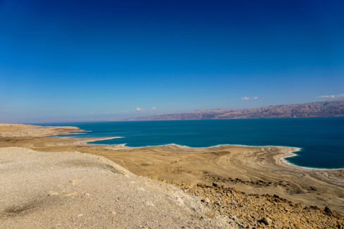 Zu sehen ist das Tote Meer in Israel