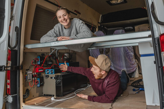 Camper Elektrik selber machen für maximale Autarkie Hier seht ihr unser gesamtes Elektro Setup.