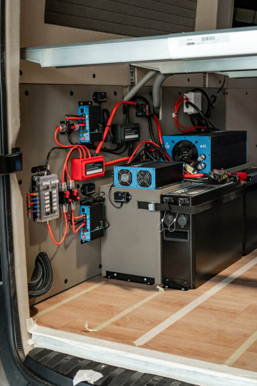 Hier seht ihr unser autarkes Elektro Setup.