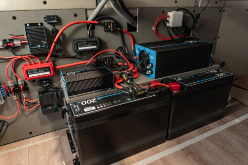 Hier seht ihr unser autarkes Elektro Setup.